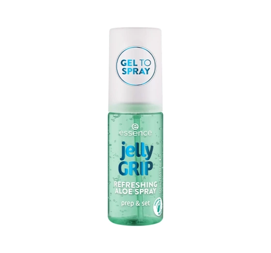 Essence Jelly Grip освіжаючий спрей для фіксації макіяжу з ароматом алое 50 мл