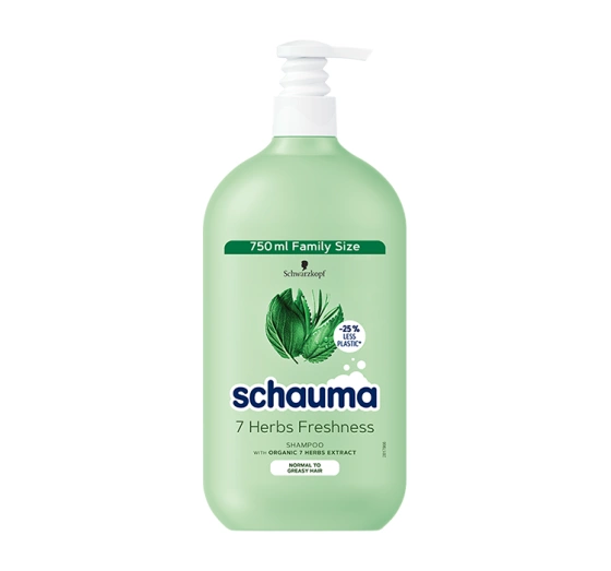 SCHAUMA 7 HERBS ШАМПУНЬ ДЛЯ ВОЛОС 750МЛ