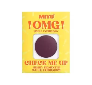 MIYO OMG MATTE EYESHADOW МАТОВЫЕ ТЕНИ ДЛЯ ВЕК 04 SWEET PLUM 1,3Г