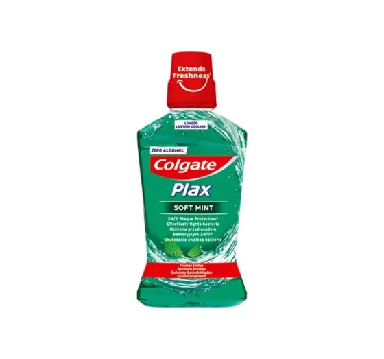 COLGATE PLAX ЗАСІБ ДЛЯ ПОЛОСКАННЯ РОТОВОЇ ПОРОЖНИНИ SOFT MINT 250МЛ