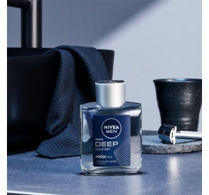 NIVEA MEN DEEP ВОДА ПОСЛЕ БРИТЬЯ С УГЛЕМ 100МЛ