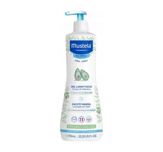 MUSTELA ДЕЛИКАТНЫЙ ГЕЛЬ ДЛЯ МИТЬЯ НОРМАЛЬНОЙ КОЖИ 750МЛ