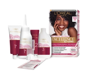 LOREAL EXCELLENCE CREME 100 ЧОРНИЙ