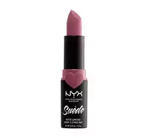 NYX PROFESSIONAL MAKEUP SUEDE MATTE МАТОВА ПОМАДА 28 SOFT SPOKEN 3,5Г