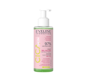 Eveline CICA Skin успокаивающий гель-масло для умывания лица 145мл