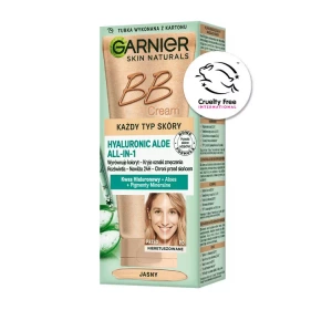 GARNIER SKIN NATURALS HYALURONIC ALOE ALL-IN-1 ЗВОЛОЖУВАЛЬНИЙ КРЕМ BB LIGHT 50МЛ