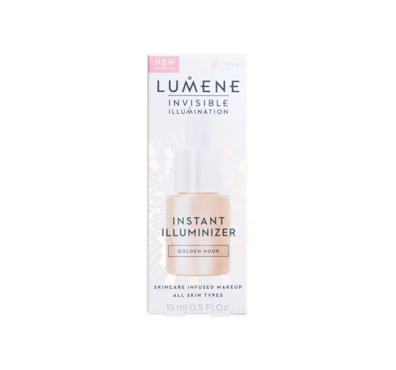 LUMENE INVISIBLE ILLUMINATION INSTANT ILLUMINIZER ОСВІТЛЮЮЧА СИРОВАТКА GOLDEN HOUR 15МЛ