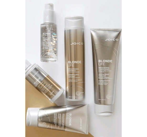 Нажмите на картинку, чтобы ее увеличить JOICO BLONDE LIFE BRIGHTENING ОЧИЩАЮЩИЙ ШАМПУНЬ ДЛЯ ВОЛОС BLOND 300МЛ