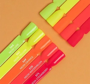 SEMILAC GARDEN PARTY УФ ГЕЛЬ-ЛАК 565 NEON YELLOW 7МЛ