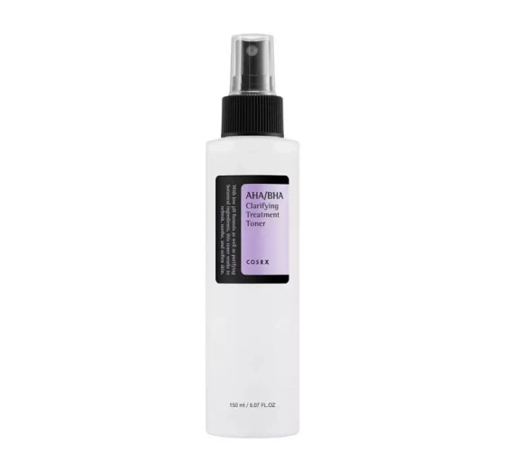 COSRX AHA/BHA CLARIFYING TREATMENT TONER ТОНІК ДЛЯ ОБЛИЧЧЯ З НАТУРАЛЬНИМИ КИСЛОТАМИ AHA І BHA 150МЛ