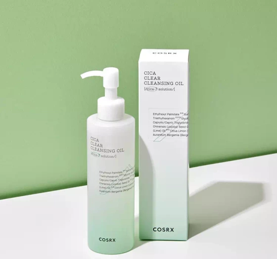 COSRX PURE FIT CICA CLEAR CLEANSING OIL ОЧИЩАЮЩЕЕ МАСЛО ДЛЯ ЛИЦА 200МЛ