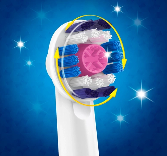 Oral-B 3D White Clean Maximiser сменные насадки для электрической зубной щетки 4 штуки