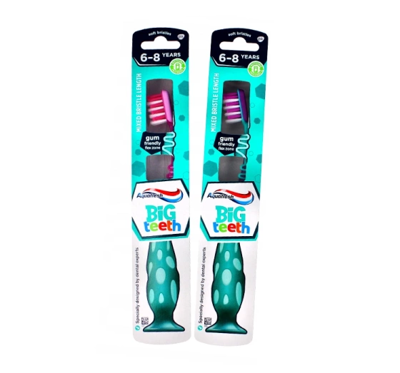 AQUAFRESH BIG TEETH PSI PATROL ЗУБНАЯ ЩЕТКА ДЛЯ ДЕВОЧЕК 6-8 ЛЕТ SOFT