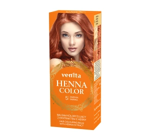 VENITA HENNA COLOR ТОНУЮЧИЙ БАЛЬЗАМ З ЕКСТРАКТОМ ХНИ 5 PAPRYKA 75МЛ
