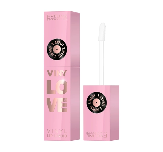 Eveline Cosmetics Vinylove рідка помада з вініловим покриттям 01 Pinky 4 мл