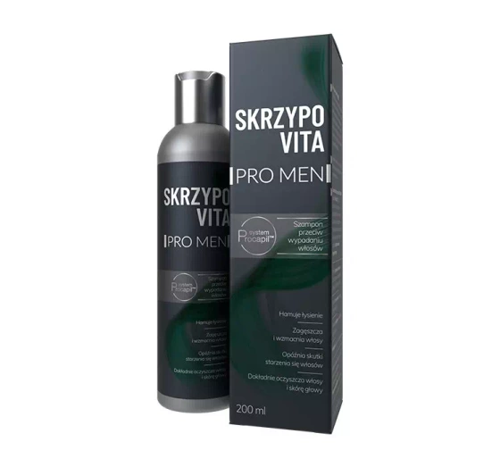 SKRZYPOVITA PRO MEN ШАМПУНЬ ПРОТИВ ВЫПАДЕНИЯ ВОЛОС ДЛЯ МУЖЧИН 200МЛ
