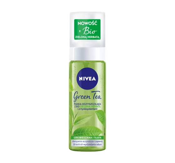 NIVEA GREEN TEA ОЧИЩАЮЩАЯ ПЕНКА С БИО ЗЕЛЕНЫМ ЧАЕМ 150МЛ