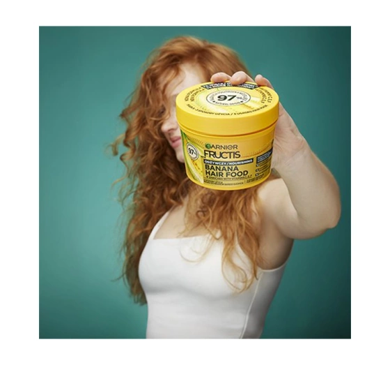 GARNIER FRUCTIS HAIR FOOD BANANA ПИТАТЕЛЬНАЯ МАСКА ДЛЯ СУХИХ ВОЛОС 400МЛ
