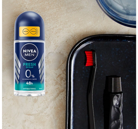 NIVEA MEN FRESH OCEAN ШАРИКОВЫЙ ДЕЗОДОРАНТ 50МЛ