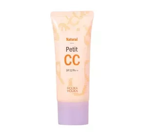 HOLIKA HOLIKA PETIT CC ТОНУЮЧИЙ КРЕМ ДЛЯ ОБЛИЧЧЯ NATURAL 30МЛ