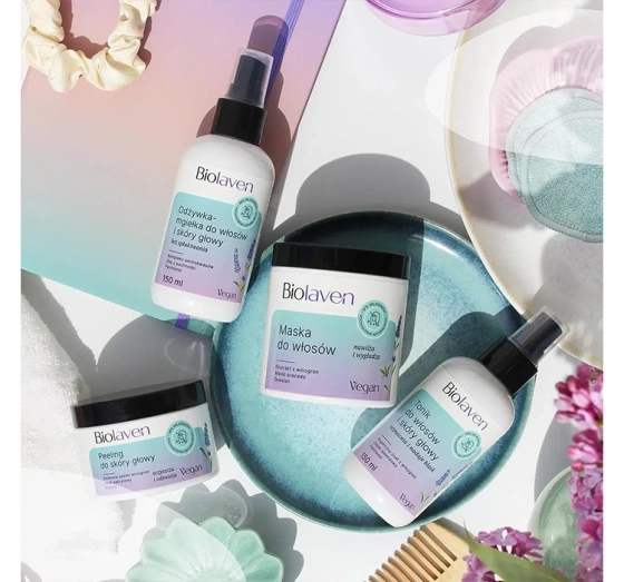BIOLAVEN ORGANIC ЗВОЛОЖУЮЧО-РОЗГЛАДЖУЮЧА МАСКА ДЛЯ ВОЛОССЯ 250МЛ