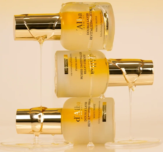 Натисніть на картинку, щоб її збільшити d'Alba White Truffle Double Layer відновлююча сироватка для обличчя 30 мл