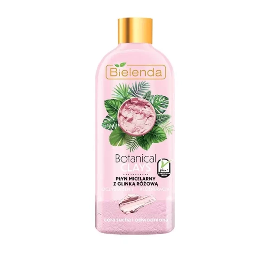 BIELENDA BOTANICAL CLAYS МИЦЕЛЛЯРНАЯ ВОДА С РОЗОВОЙ ГЛИНОЙ 500МЛ