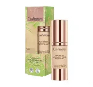 DAX COSMETICS CASHMERE MATT LIGHT НАТУРАЛЬНОЕ МИНЕРАЛЬНОЕ МАТИРУЮЩЕЕ СРЕДСТВО ДЛЯ ЛИЦА NUDE 30МЛ