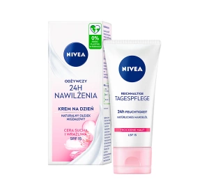 NIVEA 24H MOISTURIZING ЖИВИЛЬНИЙ КРЕМ ДЛЯ ОБЛИЧЧЯ НА ДЕНЬ 50МЛ
