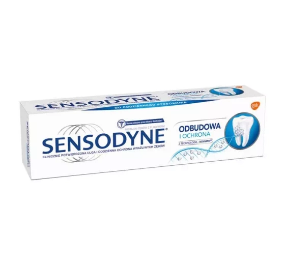 SENSODYNE ВОССТАНОВЛЕНИЕ И ЗАЩИТА ПАСТА ДЛЯ ГИПЕРЧУВСТВИТЕЛЬНЫХ ЗУБОВ 75 МЛ
