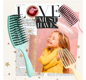 OLIVIA GARDEN FINGERBRUSH CARE MINI KIDS ЩІТКА ДЛЯ ВОЛОССЯ MINT