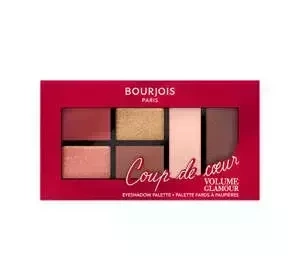 BOURJOIS VOLUME GLAMOUR COUP DE COEUR ПАЛЕТКА ТІНЕЙ ДЛЯ ПОВІК 01 INTENSE LOOK 8,4Г