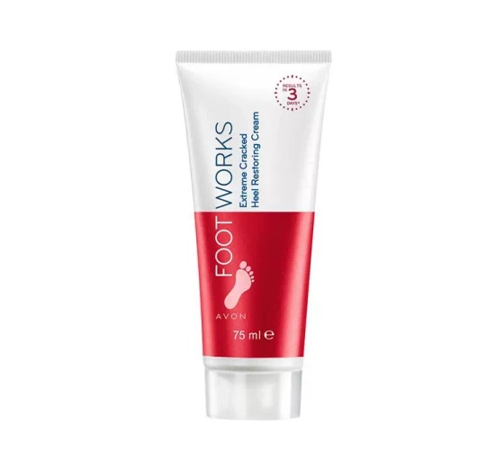 AVON FOOT WORKS РЕГЕНЕРИРУЮЩИЙ 3-ДНЕВНОЙ КРЕМ ДЛЯ ПОТРЕСКАВШИХСЯ ПЯТ 75МЛ
