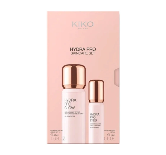 KIKO Milano Hydra Pro Skincare Set набір косметики для догляду за обличчям крем 50 мл + сироватка 15 мл