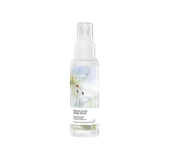 AVON SENSES BODY MIST СПРЕЙ ДЛЯ ТІЛА WHITE LILY 100МЛ