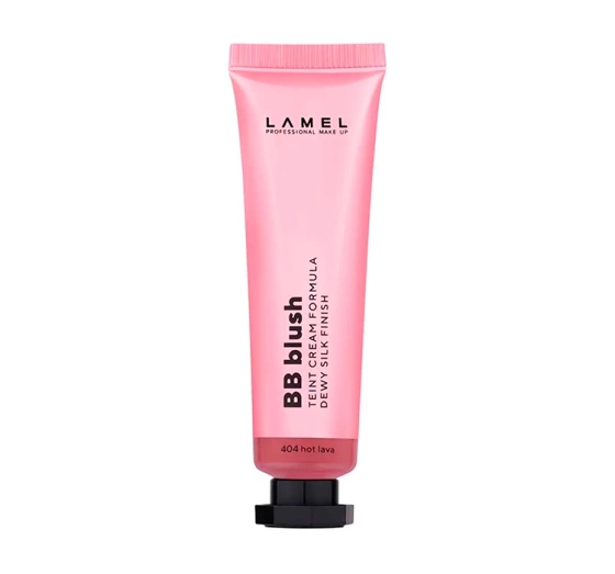 LAMEL BB BLUSH CREAM КРЕМОВЫЕ РУМЯНА BB 404 HOT LAVA 10МЛ