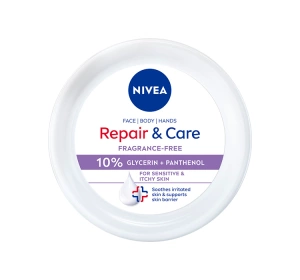 NIVEA REPAIR & CARE УВЛАЖНЯЮЩЕ-ЗАЩИТНЫЙ КРЕМ ДЛЯ ТЕЛА, ЛИЦА И РУК 400МЛ