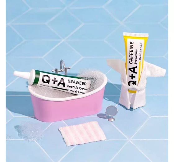 Нажмите на картинку, чтобы ее увеличить Q+A СТИМУЛИРУЮЩАЯ СЫВОРОТКА ПОД ГЛАЗА С КОФЕИНОМ 15 МЛ