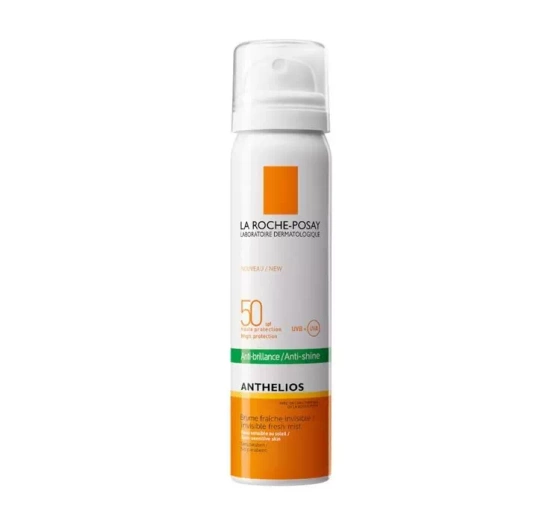 LA ROCHE POSAY ANTHELIOS СПРЕЙ ПРОТИВ БЛЕСКА КОЖИ SPF50 75МЛ