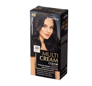 JOANNA MULTI CREAM COLOR ФАРБА ДЛЯ ВОЛОССЯ 40 КОРИЧНЕВА КОРИЦЯ