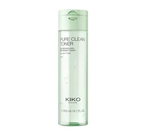 KIKO Pure Clean Toner ніжний освіжаючий тонік 200мл