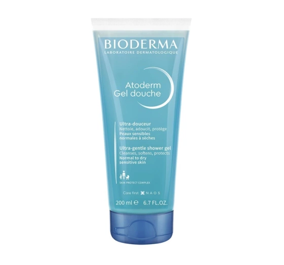 Bioderma Atoderm деликатно очищающий гель для душа и ванной 200 мл