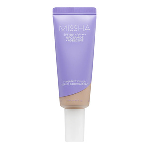 Missha M Perfect Cover Serum BB Cream Pro — BB-крем с сывороткой, SPF50+ PA++++, оттенок 27 Honey Beige, 20 мл