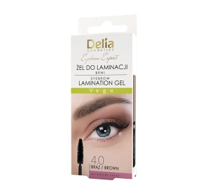 DELIA EYEBROW EXPERT ГЕЛЬ ДЛЯ ЛАМИНАЦИИ БРОВЕЙ 4.0 BROWN 4МЛ