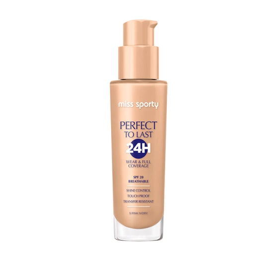 MISS SPORTY PERFECT TO LAST 24H ТОНАЛЬНИЙ ЗАСІБ ДЛЯ ОБЛИЧЧЯ 091 PINK IVORY  30МЛ