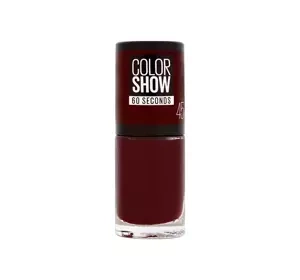 MAYBELLINE COLOR SHOW 60 SECONDS ТРАДИЦІЙНИЙ ЛАК ДЛЯ НІГТІВ 45 CHERRY ON THE CAKE 6,7МЛ