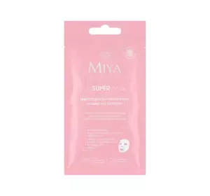 MIYA COSMETICS MY SUPER MASK ЗМІЦНЮВАЛЬНА ТКАНИННА МАСКА 1 ШТ