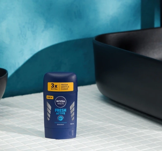 NIVEA MEN FRESH ACTIVE ДЕЗОДОРАНТ-СТІК ДЛЯ ЧОЛОВІКІВ 50МЛ