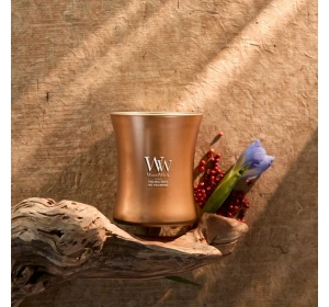 Woodwick Medium Jar Candle ароматическая свеча Volcanic Orris 275 г