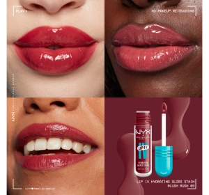 NYX Professional Makeup Lip IV Hydrating Gloss Serum зволожуючий блиск для губ 10 Berry Thirsty 5мл